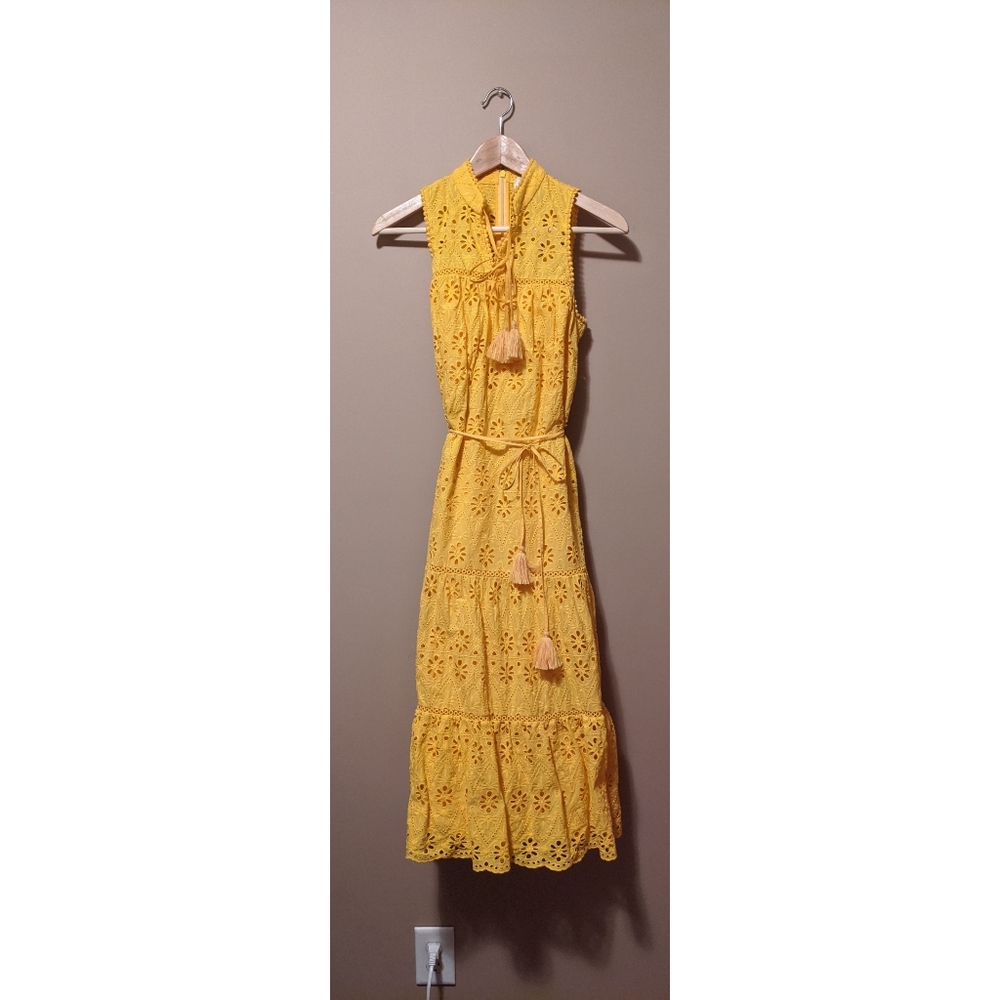 Kate Spade Eyelet Crochet Dress